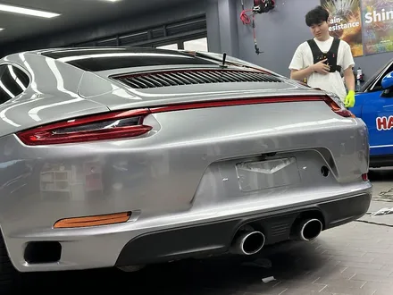 수원랩핑_포르쉐 911 gt실버 랩핑 / 수원시 영통구 매탄동