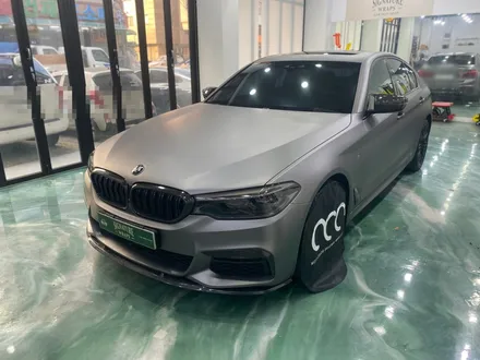 [용인랩핑]랩핑보험처리 BMW랩핑 무광그레이 앞범퍼 랩핑보험 재시공 / 수원시 영통구 매탄동