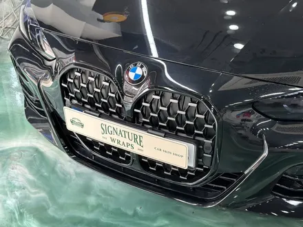 [안산랩핑]BMW 420i 키드니그릴 크롬죽이기 생활보호PPF 시공 / 수원시 영통구 매탄동