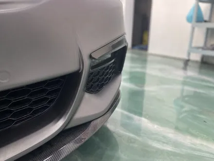 [용인랩핑]랩핑보험처리 BMW랩핑 무광그레이 앞범퍼 랩핑보험 재시공 / 수원시 영통구 매탄동