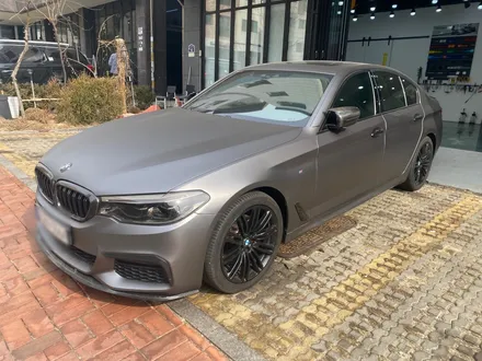 [용인랩핑]랩핑보험처리 BMW랩핑 무광그레이 앞범퍼 랩핑보험 재시공 / 수원시 영통구 매탄동