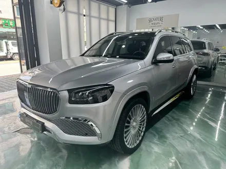 벤츠 GLS 600 마이바흐 듀오톤랩핑 고광택 투톤랩핑 시공!! / 수원시 영통구 매탄동