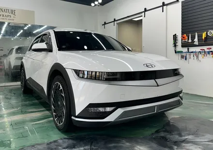 수원랩핑_카카오택시 아이오닉5 랩핑. 모범택시 만들기!! / 수원시 영통구 매탄동