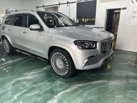 벤츠 GLS 600 마이바흐 듀오톤랩핑 고광택 투톤랩핑 시공!! / 수원시 영통구 매탄동