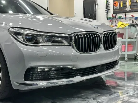 동탄 bmw 7시리즈 740 3m 쿨그레이 전체랩핑 루프스킨 시공 / 수원시 영통구 매탄동