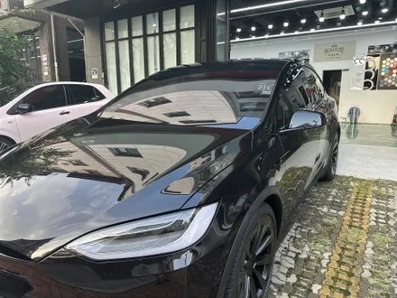 테슬라 Model x 유광 제트블랙 랩핑! 도어 안쪽까지 색상변경!! / 수원시 영통구 매탄동