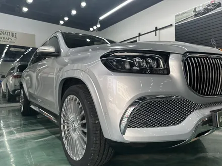 벤츠 GLS 600 마이바흐 듀오톤랩핑 고광택 투톤랩핑 시공!! / 수원시 영통구 매탄동