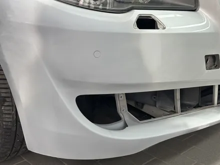 사틴 화이트 bmw 5시리즈 랩핑 / 수원시 영통구 매탄동