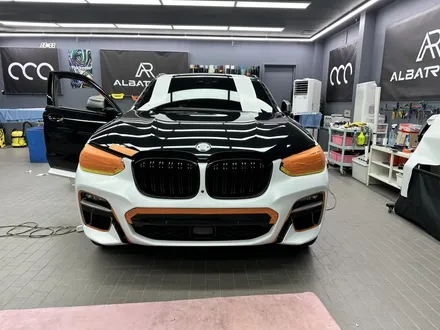 bmw x4 m40i 랩핑 리컬러 색상 바꾸기 / 수원시 영통구 매탄동