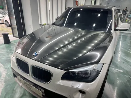 [수원랩핑] bmw x1 본넷 카본랩핑 시공_BMW랩핑 / 수원시 영통구 매탄동