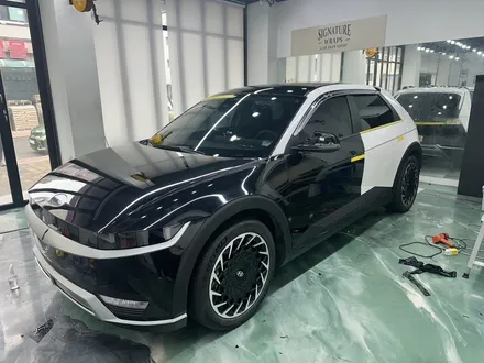 수원랩핑_카카오택시 아이오닉5 랩핑. 모범택시 만들기!! / 수원시 영통구 매탄동