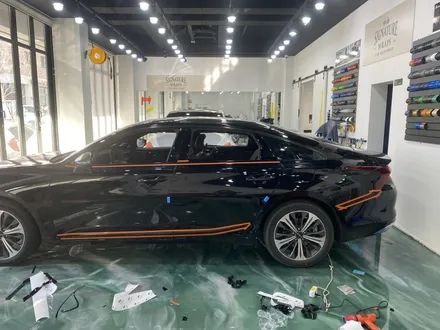 동탄랩핑 기아 K8 크롬죽이기 부분랩핑 시공 / 수원시 영통구 매탄동