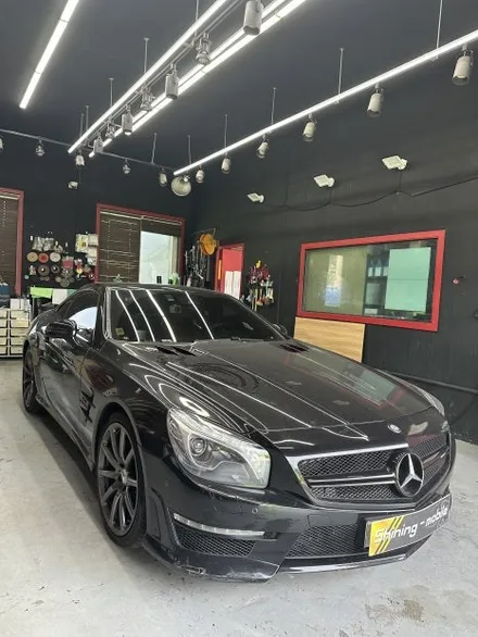 벤츠SL63AMG 전체랩핑 PPF필름 제거 후 영종도 랩핑으로 변신! / 인천 중산동