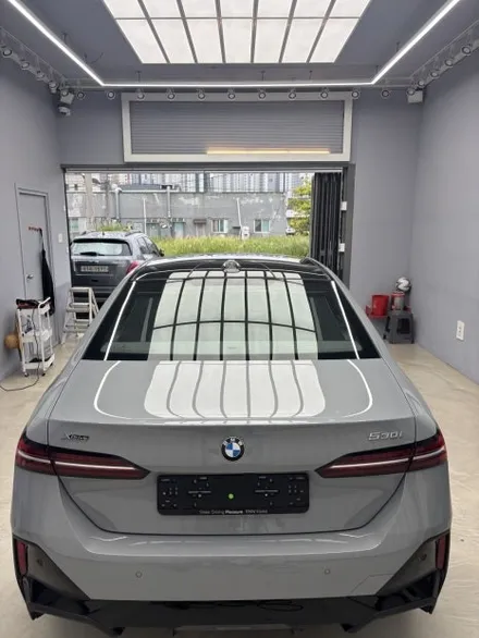 영종도 BMW 530i (G60) 레이니블루와 함께하는 신차 썬팅 패키지 / 인천 중산동