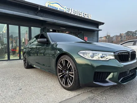영종도 랩핑 BMW M5 비닐프로그 고틀랜드그린으로 옷갈아 입어 보자/인천고광택랩핑/ / 인천 중산동
