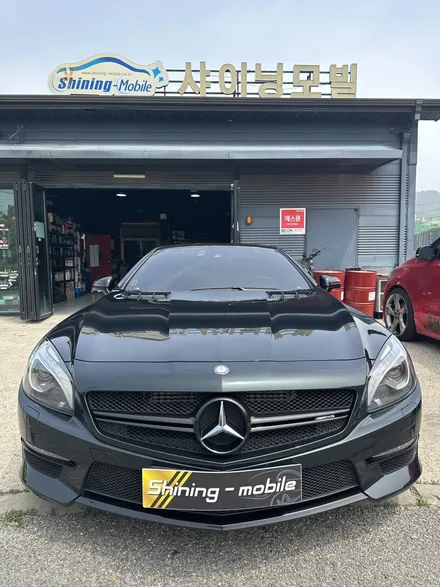 벤츠SL63AMG 전체랩핑 PPF필름 제거 후 영종도 랩핑으로 변신! / 인천 중산동