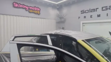 영종도 제네시스G80  일렉트리파이 썬팅부터 확실하게 패키지시공 추천 / 인천 중산동