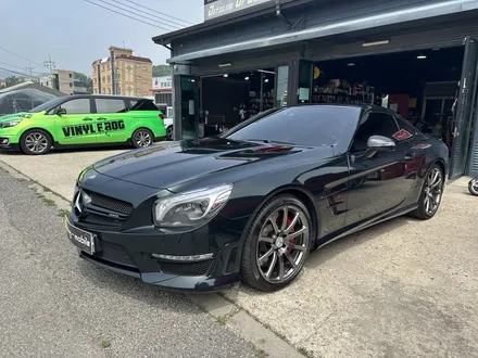 벤츠SL63AMG 전체랩핑 PPF필름 제거 후 영종도 랩핑으로 변신! / 인천 중산동