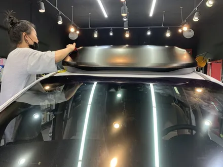 인천 영종도 더뉴카니발 /올뉴카니발 하이리무진 전체랩핑작업 3M 사틴골드더스트블랙 시공기 / 인천 중산동
