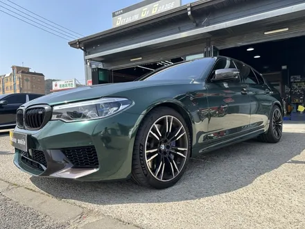 영종도 랩핑 BMW M5 비닐프로그 고틀랜드그린으로 옷갈아 입어 보자/인천고광택랩핑/ / 인천 중산동