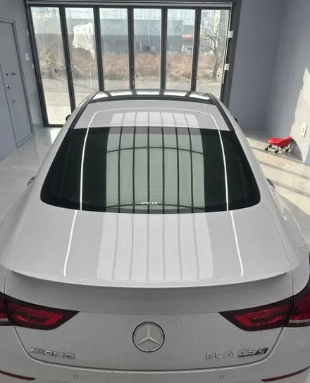 영종도 랩핑 벤츠CLA45AMG 부분랩핑으로 깔끔하게 / 인천 중산동