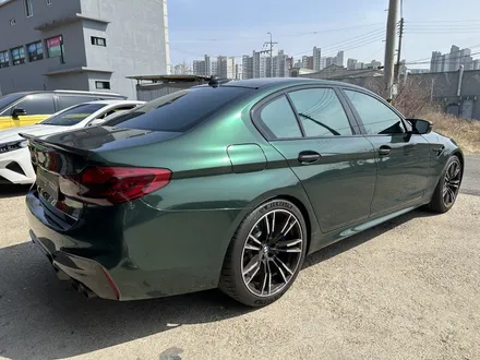 영종도 랩핑 BMW M5 비닐프로그 고틀랜드그린으로 옷갈아 입어 보자/인천고광택랩핑/ / 인천 중산동