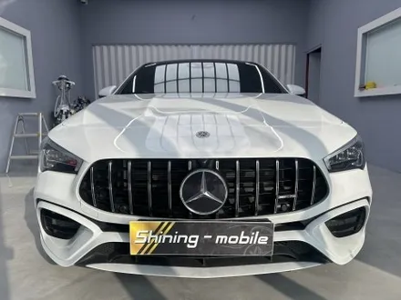 영종도 랩핑 벤츠CLA45AMG 부분랩핑으로 깔끔하게 / 인천 중산동