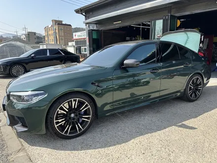영종도 랩핑 BMW M5 비닐프로그 고틀랜드그린으로 옷갈아 입어 보자/인천고광택랩핑/ / 인천 중산동