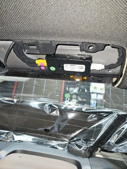 영종도 랩핑 BMW G11 7시리즈 / 비닐프로그유니콘실버/글라스틴트 레이니블루 썬팅/ 크롬죽이기 / 인천 중산동