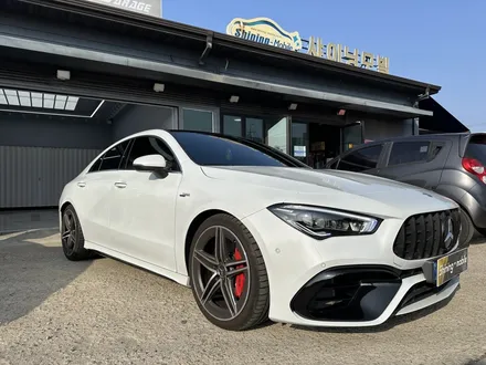 영종도 랩핑 벤츠CLA45AMG 부분랩핑으로 깔끔하게 / 인천 중산동