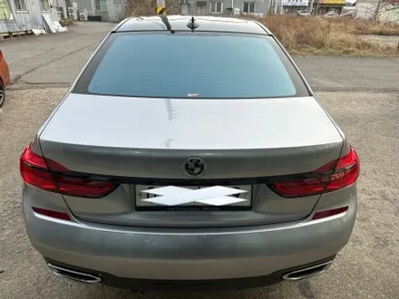 영종도 랩핑 BMW G11 7시리즈 / 비닐프로그유니콘실버/글라스틴트 레이니블루 썬팅/ 크롬죽이기 / 인천 중산동