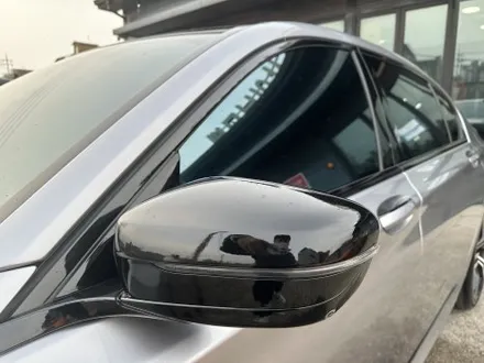 영종도 랩핑 BMW G11 7시리즈 / 비닐프로그유니콘실버/글라스틴트 레이니블루 썬팅/ 크롬죽이기 / 인천 중산동
