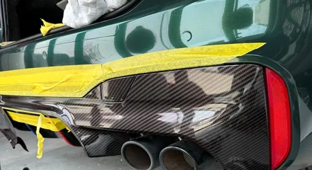 영종도 랩핑 BMW M5 비닐프로그 고틀랜드그린으로 옷갈아 입어 보자/인천고광택랩핑/ / 인천 중산동