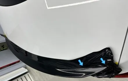 영종도 랩핑 벤츠CLA45AMG 부분랩핑으로 깔끔하게 / 인천 중산동