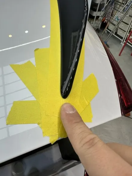 영종도 랩핑 벤츠CLA45AMG 부분랩핑으로 깔끔하게 / 인천 중산동