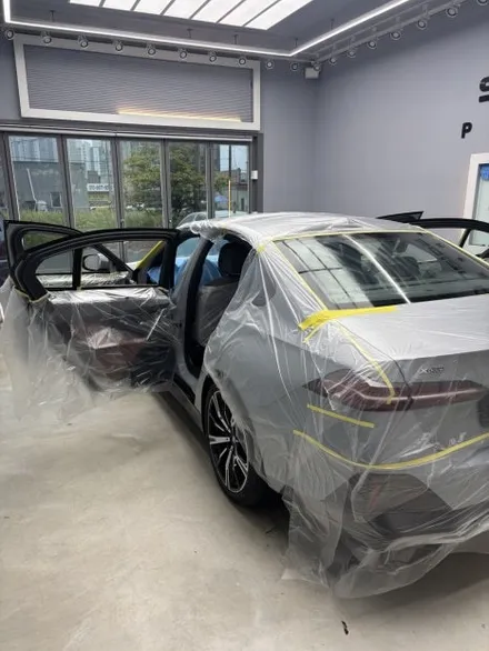 영종도 BMW 530i (G60) 레이니블루와 함께하는 신차 썬팅 패키지 / 인천 중산동