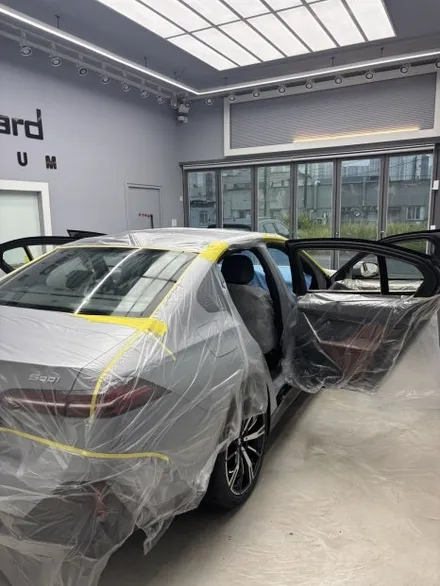 영종도 BMW 530i (G60) 레이니블루와 함께하는 신차 썬팅 패키지 / 인천 중산동