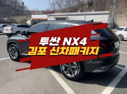 김포 신차패키지 투싼 NX5 루마버텍스 900 + 700 썬팅 / 경기 김포