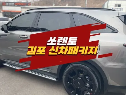 김포 신차패키지 쏘렌토 PPF 필름까지 완벽하게 시공 / 경기 김포