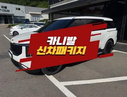 김포 신차패키지 카니발 신차검수부터 썬팅까지 올인원 시공 / 경기 김포