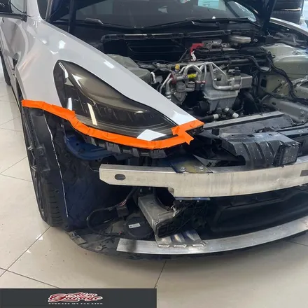 [올인게러지]테슬라 모델3 gt4스타일 프론트범퍼 바디킷 교체 , 테슬라바디킷 , 모델3 포르쉐바디킷 / 서울 용산 중구