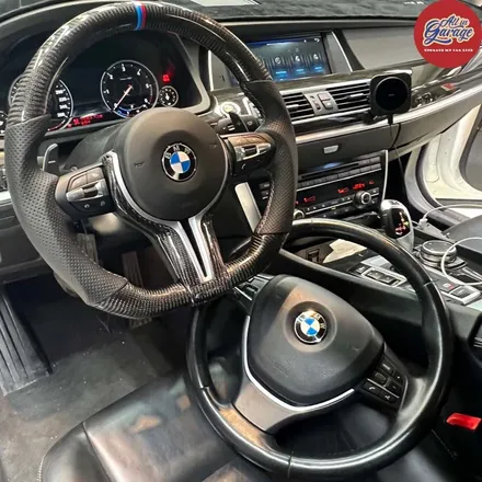 [올인게러지] BMW F07 5GT 전기형 모델 M스티어링휠 핸들교체작업 .M카본핸들 / 서울 용산 중구