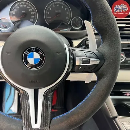 BMW F82 M4 카본트림 교체 및 패들쉬프트연장 색상변경 교체M1,M2 버튼교체 / 서울 용산 중구