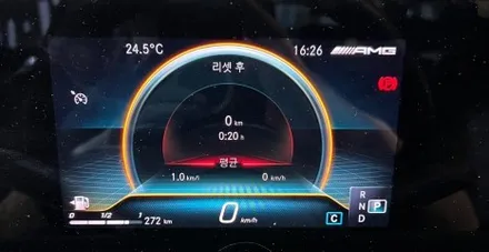 벤츠W177 A220 세단 / AMG계기판코딩 작업 / 서울 용산 중구