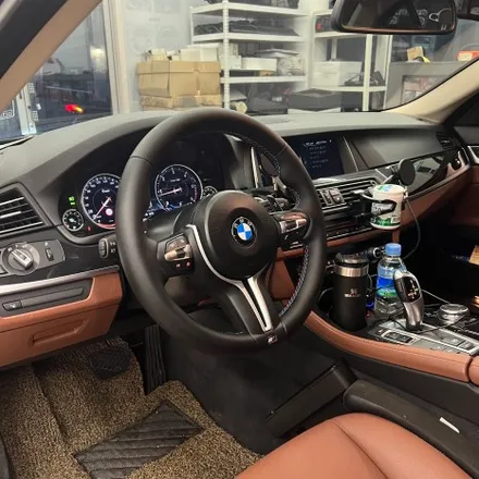 BMW F10 520D 후기형 M핸들 열선 교체했습니다 / 서울 용산 중구