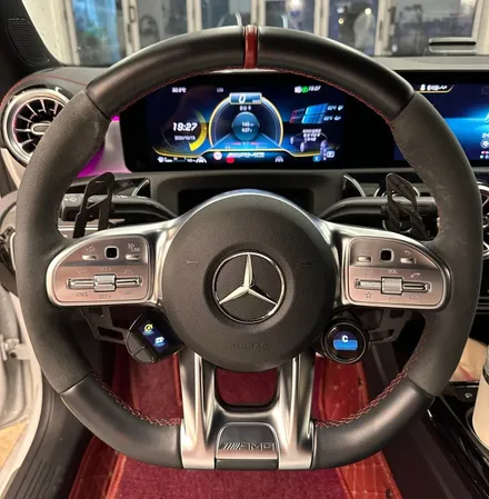 [올인게러지] 벤츠 C118 CLA45S AMG 22년식 마그네틱 패들쉬프트 장착으로 시원한 타격감과 / 서울 용산 도원동