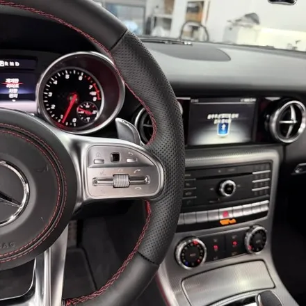 [올인게러지] 벤츠 R172 SLC43AMG 신형 AMG핸들 튜닝 순정형 & 레드라인포인트 / 서울 용산 도원동