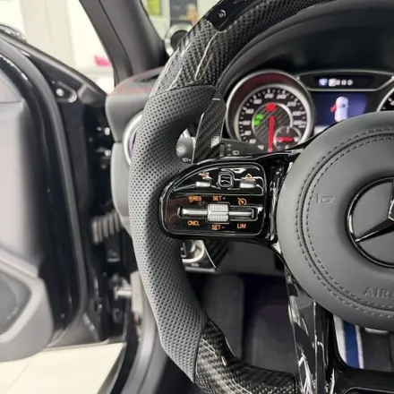 [올인게러지] 벤츠 X156 GLA45AMG LED퍼포먼스적용 AMG카본핸들 튜닝 올블랙 트림의 조합 / 서울 용산 도원동