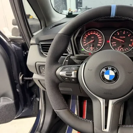 [올인게러지] BMW 2시리즈 F45 액티브 투어러 F바디 M핸들 알칸타라버전 튜닝 / 서울 용산 도원동