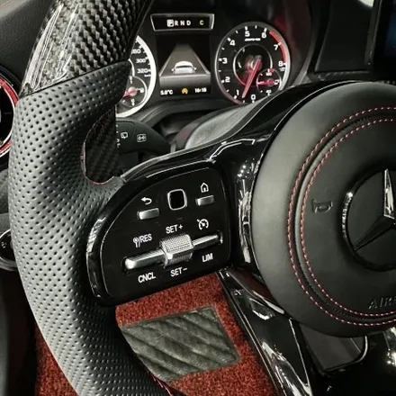 [올인게러지] 벤츠 W176 A45AMG 신형 AMG카본 D컷핸들 튜닝 가장 인기가 많은 제품 / 서울 용산 도원동